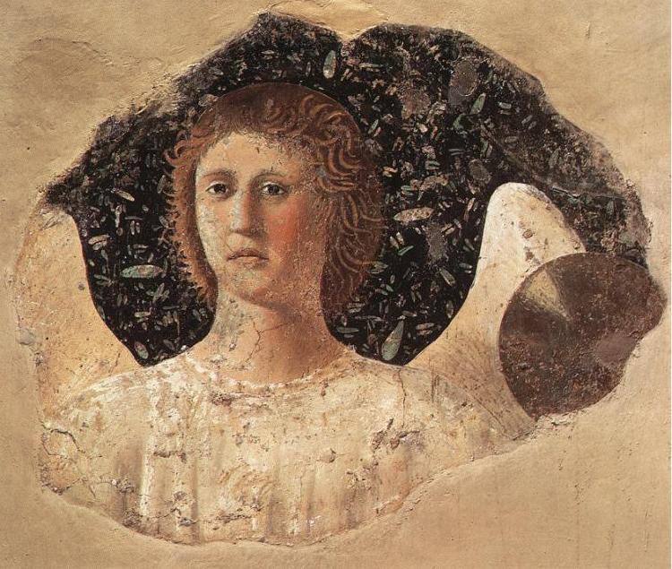 Piero della Francesca Head of an Angel Sweden oil painting art
